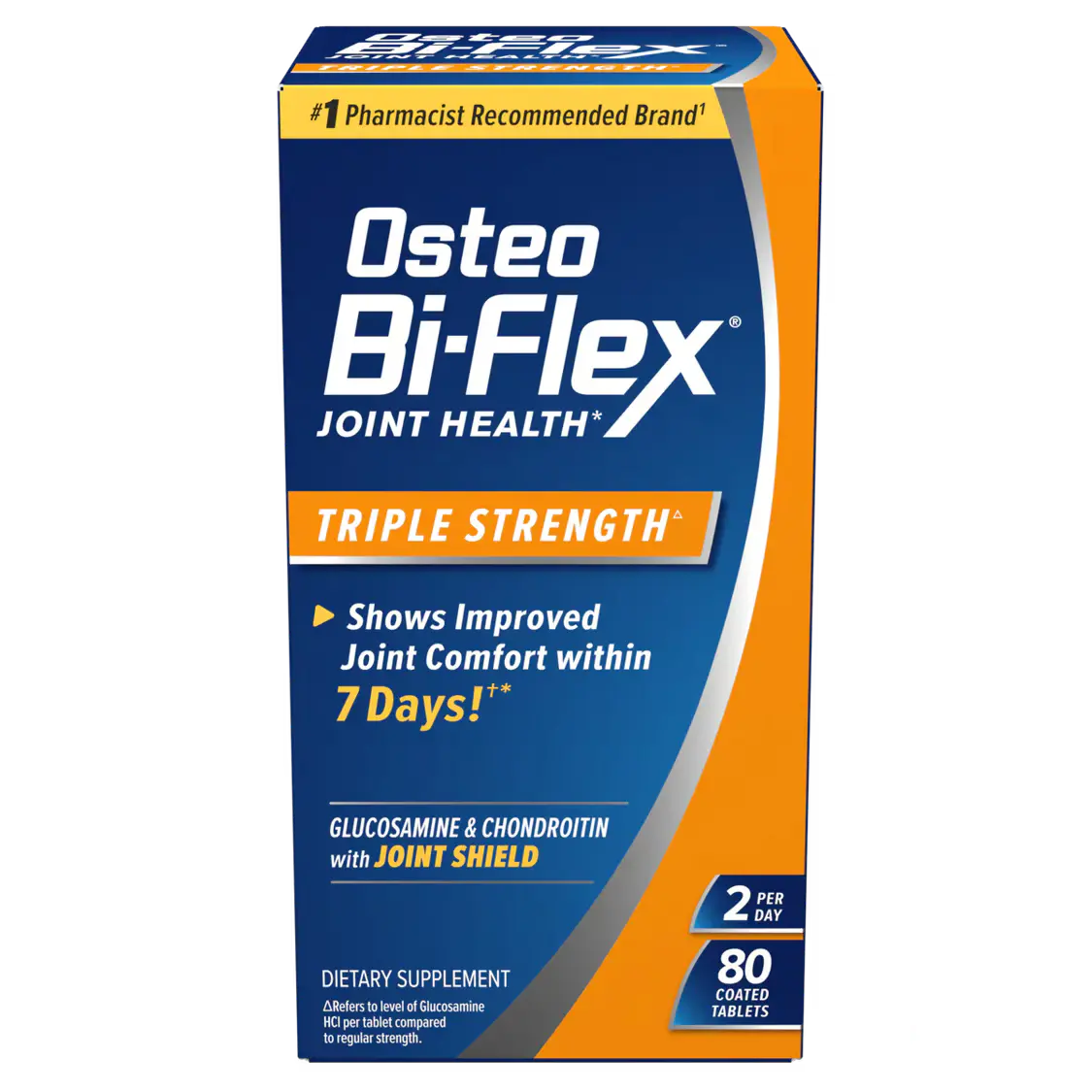 Osteo Bi-Flex Joint Health Triple Strength 80 Tabs