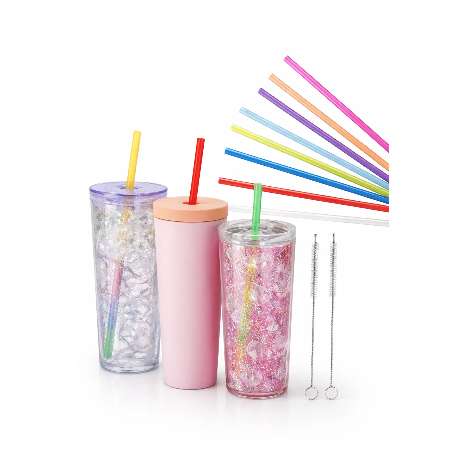 Plastic Jelly Straws