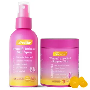 LeeFar Fresh & Juicy Duo - Her Fresh Intimate Skin Spray + Her Juicy Women’s Probiotics Bundle