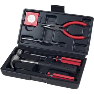 Household Hand Tools Tool Set - 6 Piece Hammer Screwdriver Set Pliers