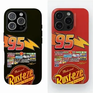 LIGHTNING MCQUEEN SPECIAL EDITION CARS PHONE CASE For Samsung iPhone 17ProMax 16 15Plus 14 13 12Pro 11,HALLOWEEN/Christmas Gifts, iPhone Case Halloween Christmas Gifts Cover  Protection Protective