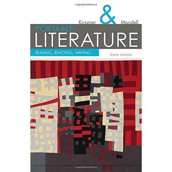 USED Book - Portable Literature: Reading, Reacting, Writing (The Kirszner/Mandell Literature Series) by Laurie G. Kirszner (Paperback) - english