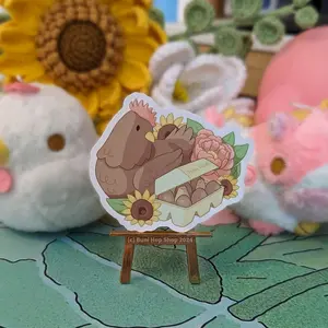 Farm Fresh Eggs Chicken Sticker - Waterproof Vinyl Sticker for Water Bottles, Journals, Cards, and Birthday Gifts