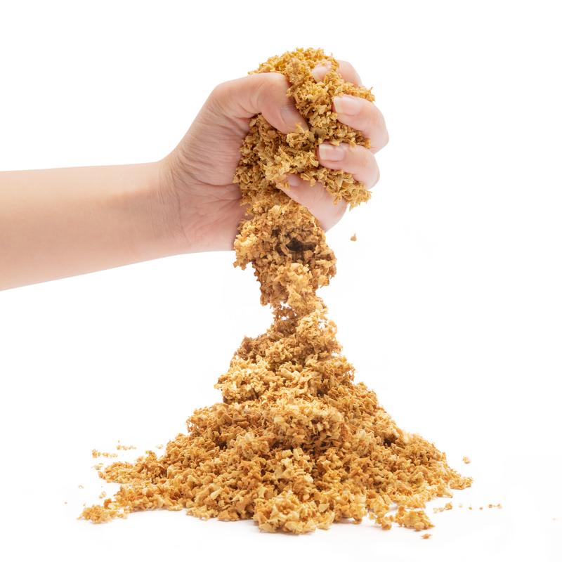 Educational Insights Pluffle 2-Pack - Sand Color, VIRAL SENSORY BIN FILLER, Ages 3+, Non-Toxic & Gluten-Free, Lightweight Sensory Bin Filler for Multisensory Learning