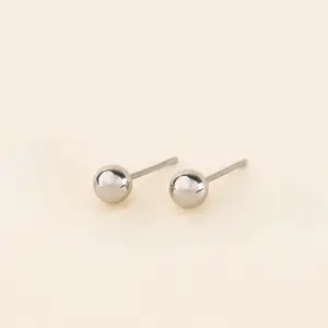Ball Stud Earrings