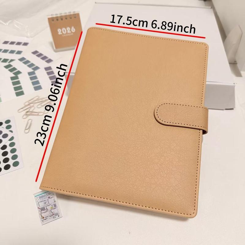 Latest Version 2026 Full-Year Planning Toolkit, 104 Pages Life Area Simple Planner, Personal Schedule Memo Gift, Large Capacity Gift Box with Paperclips, Stickers, Calendar, 104 Pages Planner