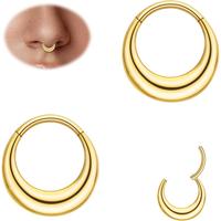 2pcs_16G 8mm Chunky_Gold