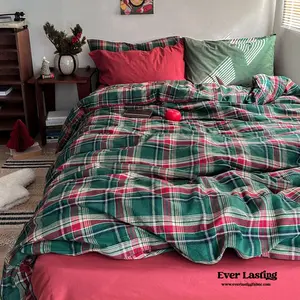 Vintage Plaid Bedding Bundle