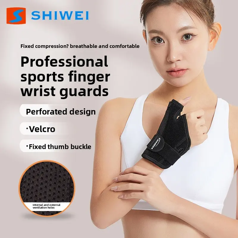 Sports Bracer Thumb Support Wrist Thumb Joint Finger Guard Fixed Volleyball Protector Tiger Mouth Sheath Healthcare Tool