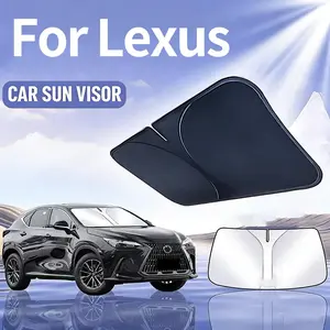 Lexus Car Sunshade Curtain Front Windshield UV Protection Heat Insulation Laser Shade, Automotive Accessories for Lexus Vehicles