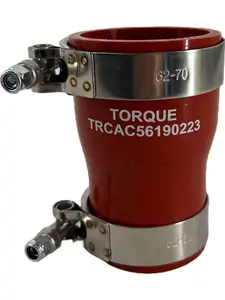 Plain Hose for Cummins ISX15 Engine with T-Bolt Clamps Set | Replacement 3687223