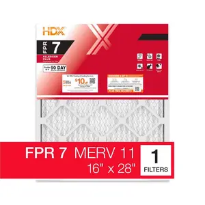 16 in. x 28 in. x 6 in. AprilAire and Space-Gard Replacement Pleated Air Filter (With Frame) FPR 7, MERV 11