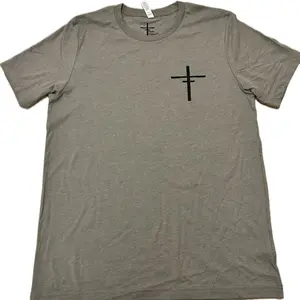 Faith Through Fitness-Olive Green Iron Sharpens Iron Tee