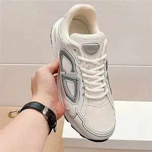 2026 New CD Casual SportsShoes Unisex Sneakers for Men Spring/Summer European Style Casual Slip-On Men's Sneakers Fashionable, Comfortable, Lightweight, Versatile, Simple Sports Shoes