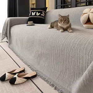 Universal Sofa Cover Blanket, Dustproof Sofa Slipcover, Pet-Friendly All Seasons Use, High-Quality Full-Coverage Sofa Protector, 1 Piece