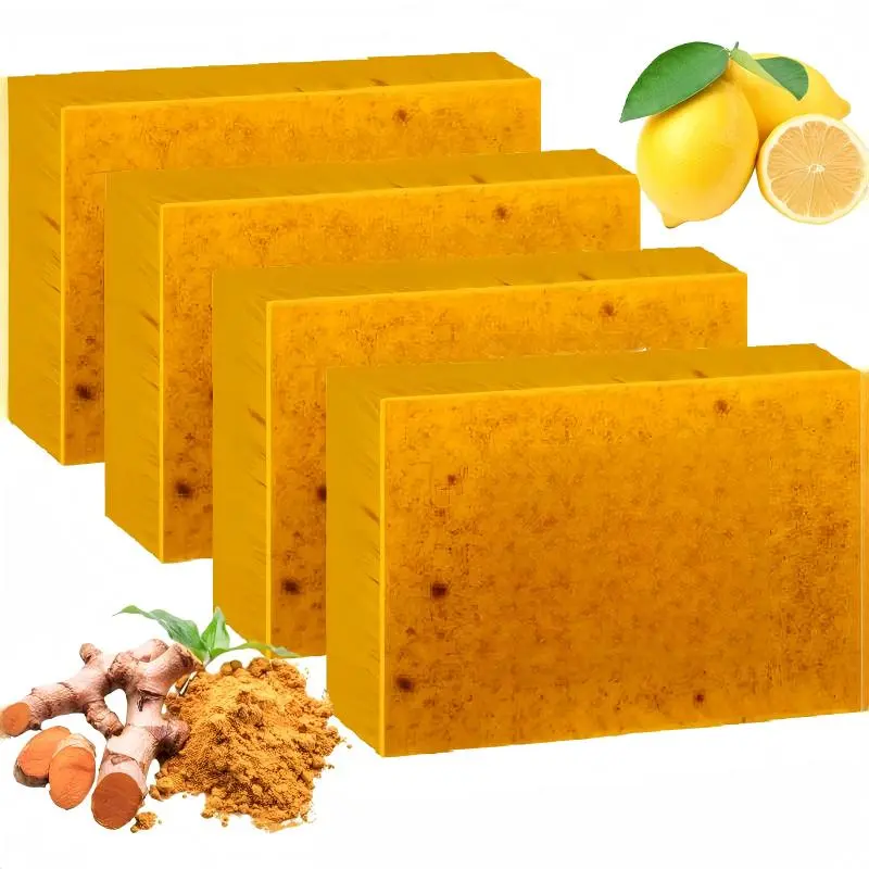 Kojic Turmeric Face Soap, Kojic Soap, Face Cleansing Soap, Turmeric Face and Body Soap, Kojic Face and Body Soap