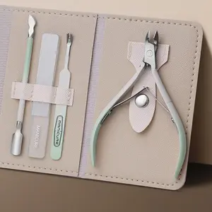 4-Piece Dead Skin Nail Care Tool Set, Cuticle Trimming Scissors & Remover Kit, Essential Manicure Tools for Beginners