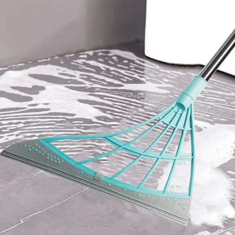 Magic Broom Multifunctional Non-stick Sweeping Broom, Dust And Water Removal Wiper Wet And Dry