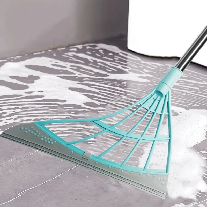 Magic Broom Multifunctional Non-stick Sweeping Broom, Dust And Water Removal Wiper Wet And Dry