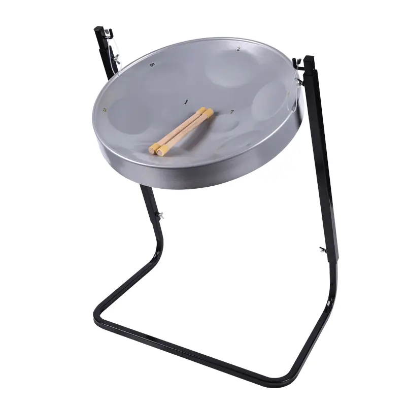 16inch Trinidad Drum Classic Sliver High-quality Steel in China Authentic Pan G-Major for Children's Choir Orchestras