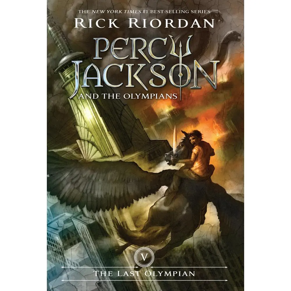 USED Book - Percy Jackson and the Olympians, Book Five: The Last Olympian by Riordan, Rick (Paperback) - english