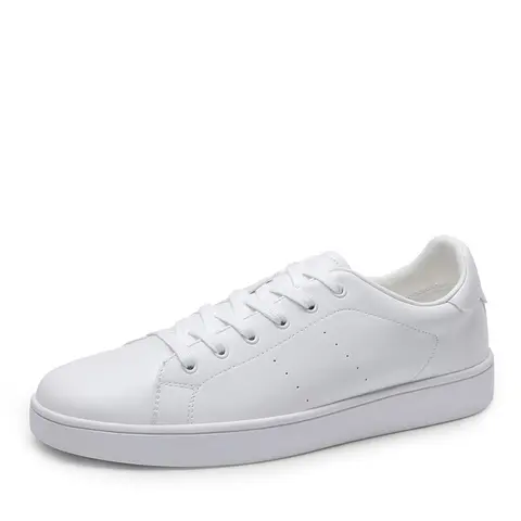 BRUNO MARC Men's Low Top Closed Vegan Leather Casual Trainer Shoes - Lightweight Lace-Up Ethylene Vinyl Acetate (EVA) Footwear Fashion for Office Wear, Elevates Classic Casual Shoes