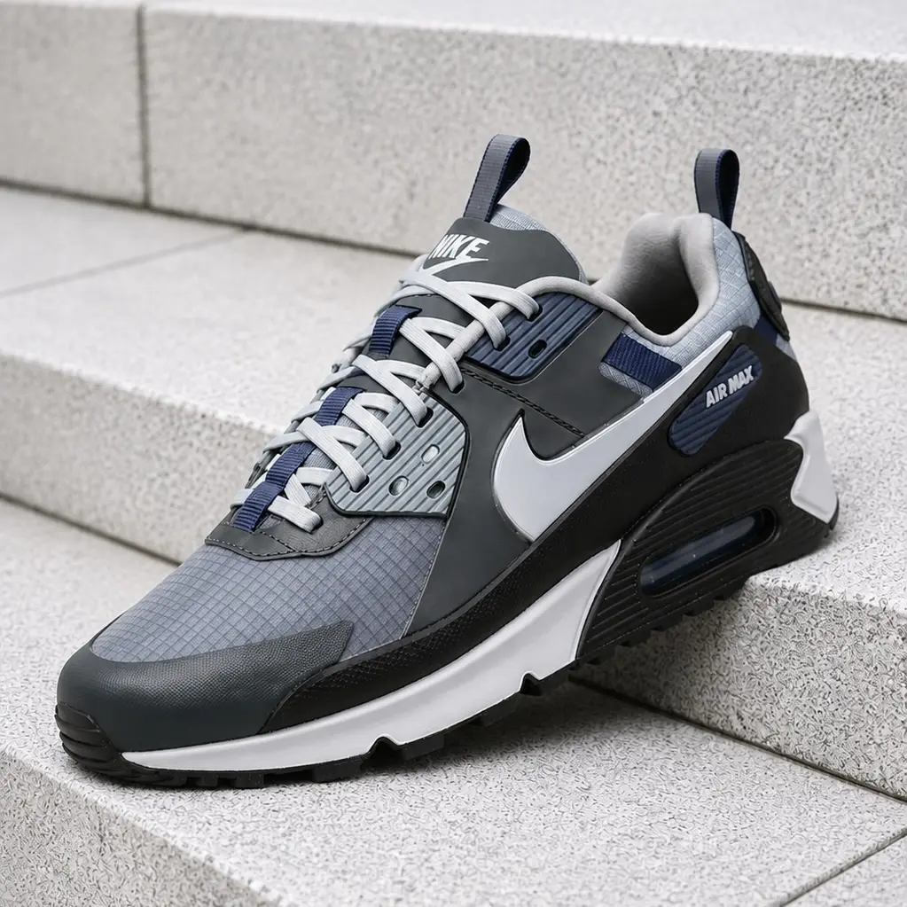 Nike Air Max 90 Drift Anthracite Cool Grey Thunder Blue Wolf Grey IO1908-060 Men's Fashion Sneaker New