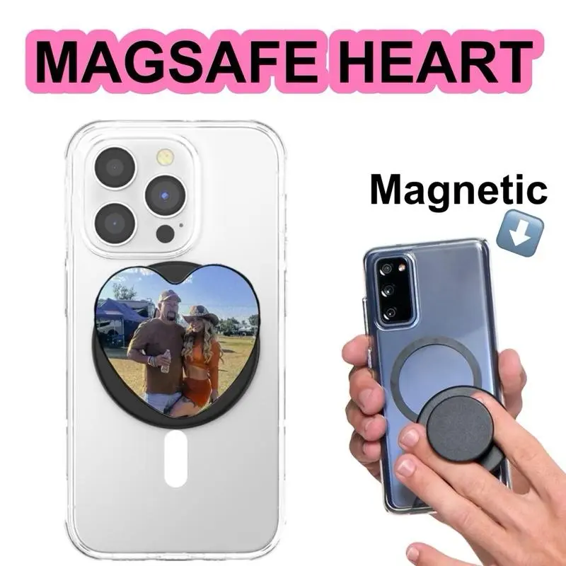 Regular Circle Custom Phone Holder - Personalized Accessory for Your Device - Simple & Straightforward Design