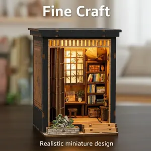 DIY Andong Style Book Nook Kit, 3D Building Model Assembly Set, Creative Handmade Art Craft, Home Decor Gift, Perfect for Friends and Family
