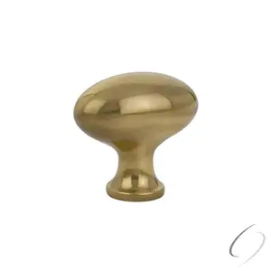 Emtek 86124US7 1.75 in. Egg Cabinet Knob - French Antique Brass Finish