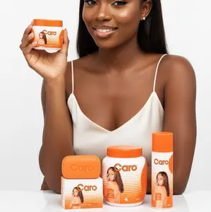 Caro White Daily Moisturizing Body Care Set - Hydrating Body Butter for Dry Skin, Locks in Moisture