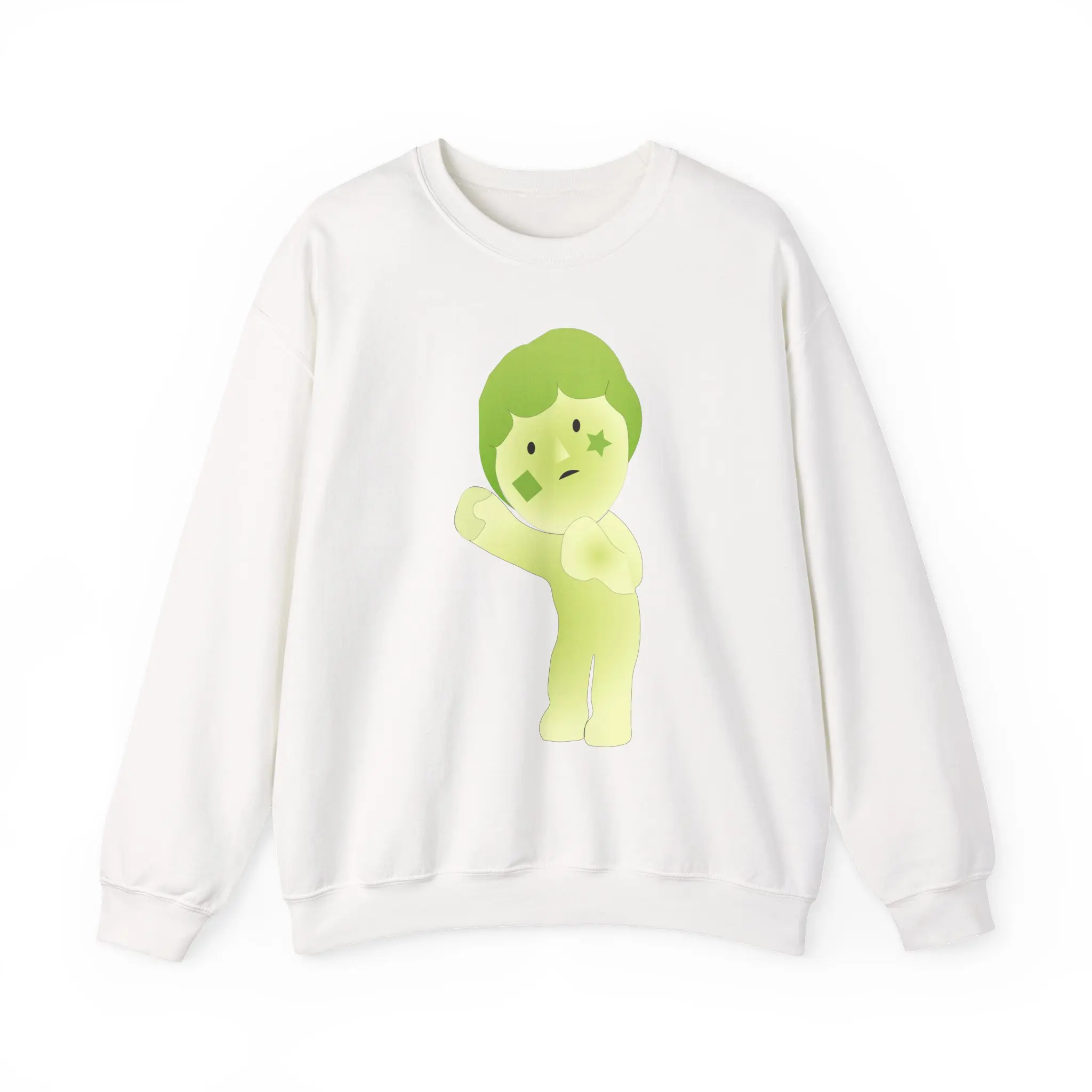 smiski Crewneck Sweatshirt - Cute and Quirky Design, Cozy Winter Apparel, Unique Gift Idea, Fun Graphic Jumper, Lounge Wear for All Ages