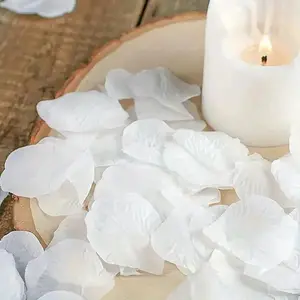 1000pcs Rose Petals Fake Rose Petals Artificial Rose Romantic Night Wedding Flower Decoration for Party Decor and Valentine's Day Celebration