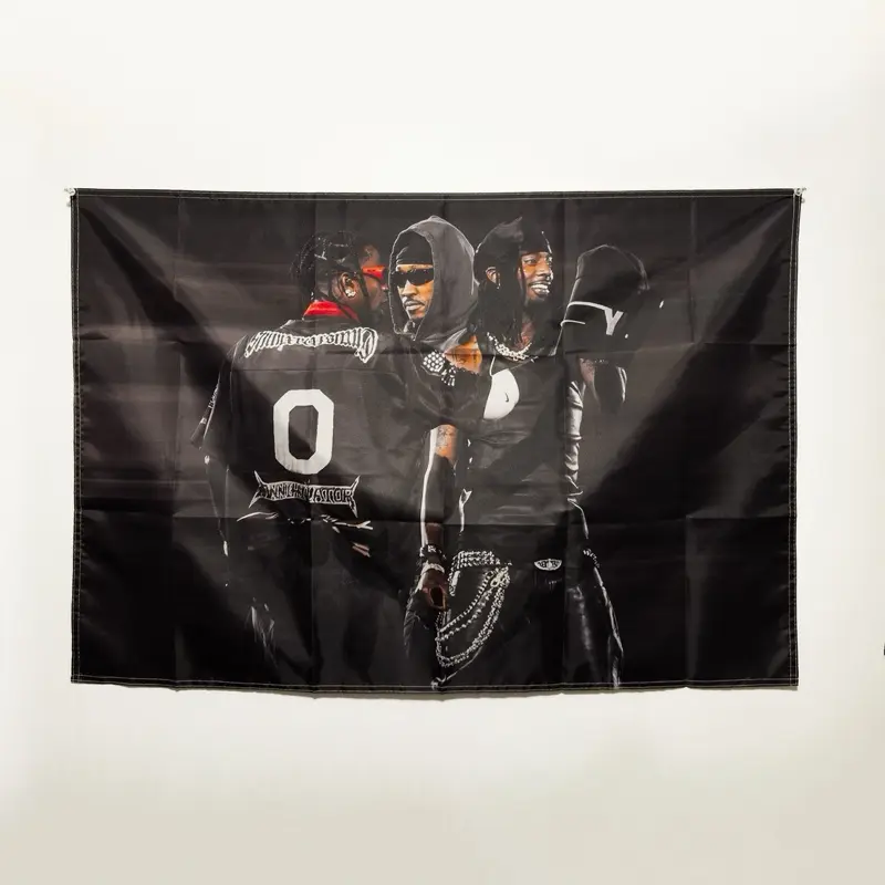 The Big 3 Utopia Concert Flag