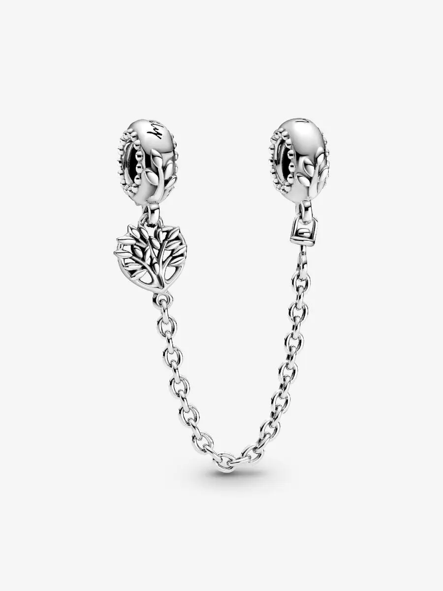Family Roots Safety Chain Charm