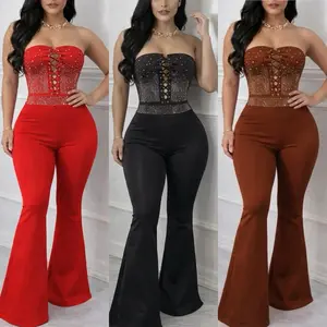 Colombian Rhinestone Jumpsuit
