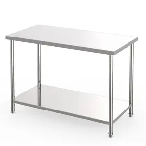 New Upgraded Utility Tables 1 201 Stainless Steel Stainless Steel Workbench 0.7Mm Stainless Steel Right Angle Edge