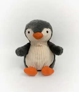 Popper the Penguin Weighted Stuffed Animal 3lbs, machine washable plushie, comfort, gift, sensory toy