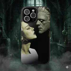 Frankenstein & The Bride Phone Case For iPhone/Samsung/Pixel