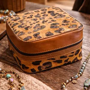 Leopard travel  Jewelry box