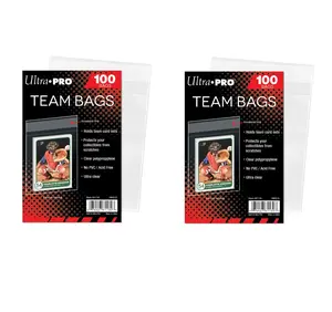 200 Ultra Pro Standard Team Bags 2 Packs of 100 New Team Set Lot Value Pack