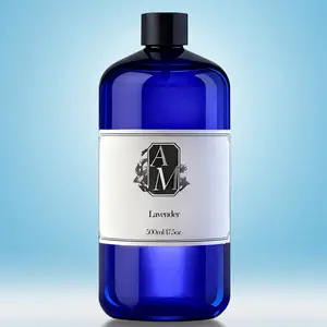 500ML Lavender Water-Based Aromatherapy Essential Oil, Scented Wax Melts Refill, Aloe Vera Scented, Suitable for Wicks and Laundry Freshener