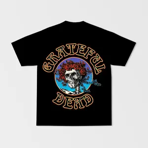 Grateful Dead Vintage Rock Band Dancing Bears Graphic T-Shirt HY4798