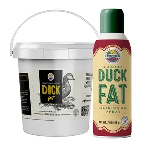 Duck Fat Bundle | Duck Fat Tub & Duck Fat Spray | Cornhusker Kitchen