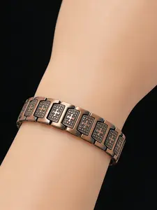 🎉Luxury Vintage Copper Magnetic Bracelet | Premium Gift for Men | Combines Fashion & Natural Pain Relief All Weather Bangles High Quality Bracelet