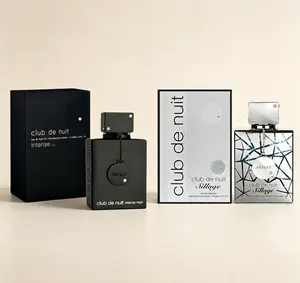 Armaf Club De Nuit Men's Fragrance Set - 3.6oz Premium EDP Spray, Rich Elegant Daily Wear Scent for Men