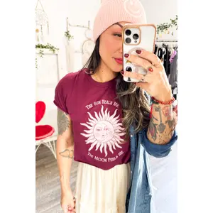 Burgundy WhimsiGothic Tee