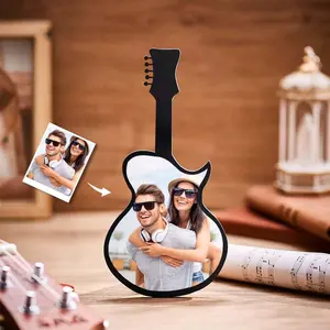 Custom Photo Guitar Frame Personalized Picture 19.9*10cm