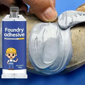 High Temperature Resistant Welding Glue, 100g Water Pipe Leak Repair & Casting Agent, Wide Range of Applications, Adhesive for Home & Office