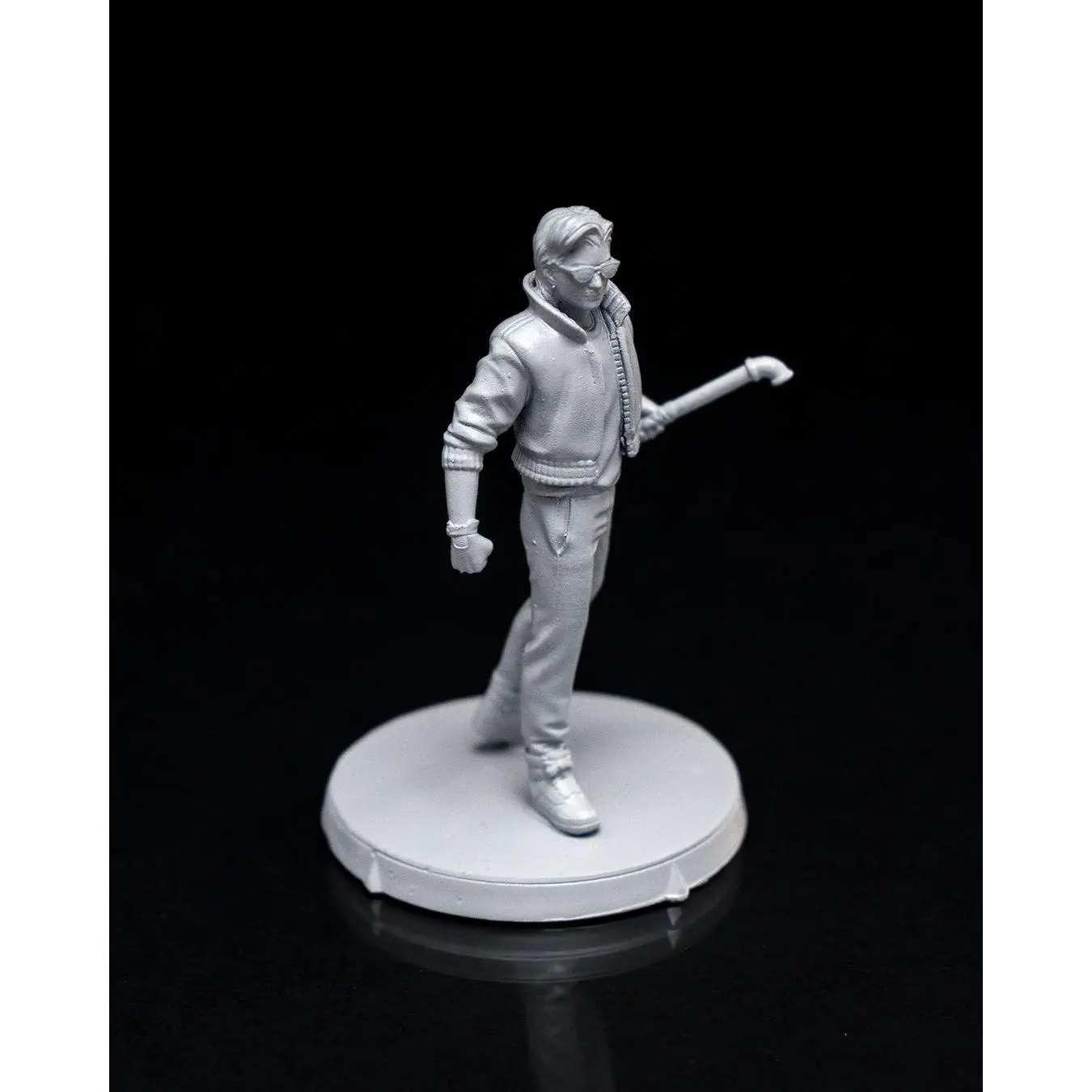 Nostalgia Quest Kyle McFly 3D Printed Fantasy RPG NPC Miniature - Fully Paintable Resin Figures, DnD Tabletop Gaming Figurine, Home Decor Statue